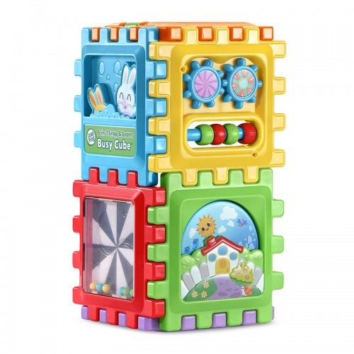 LeapFrog 6-in-1 Snap & Learn Busy Cube | Baby Toy | Early Learning Toy | 12 months+